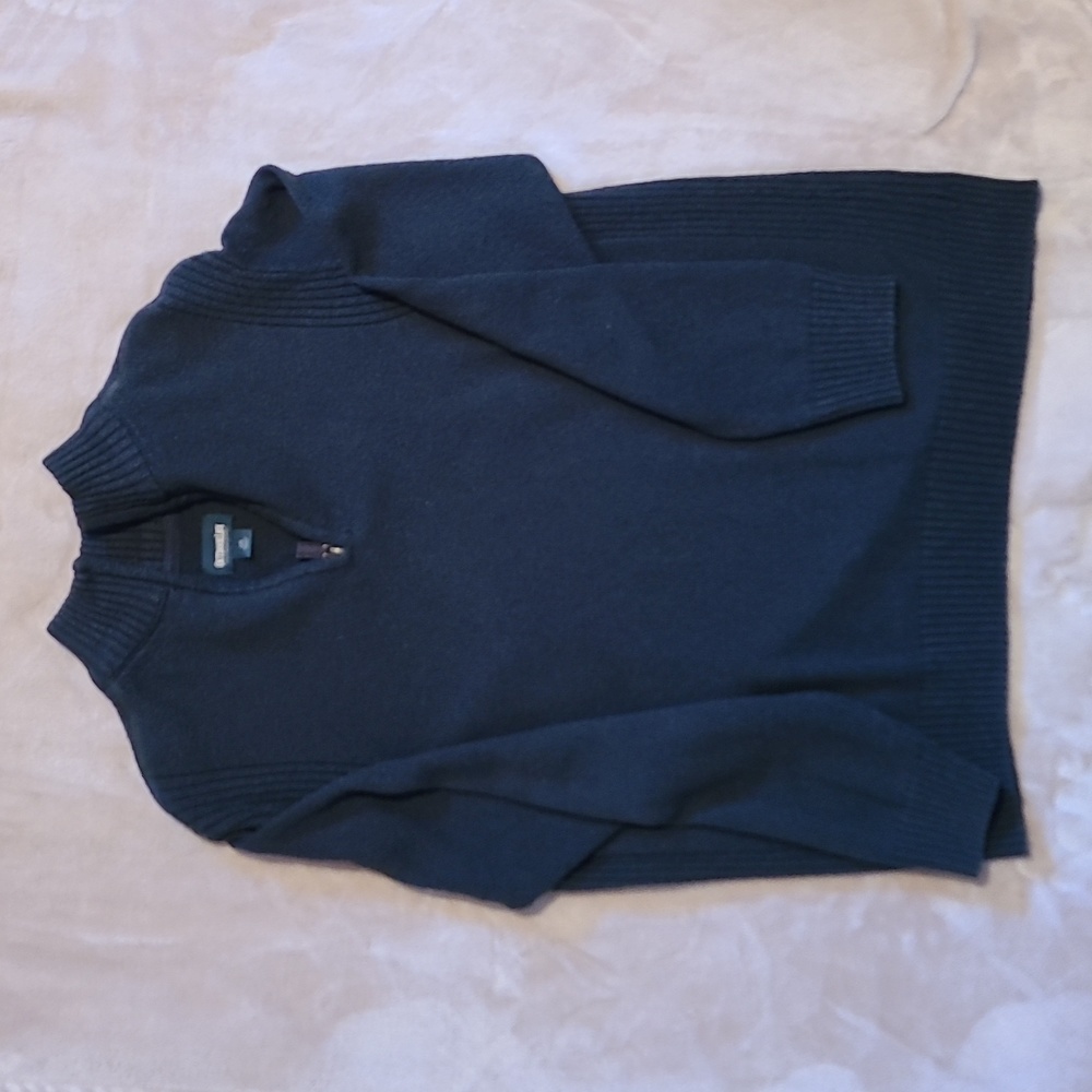Forest Green Quarter Zip Outdoor Life sweater